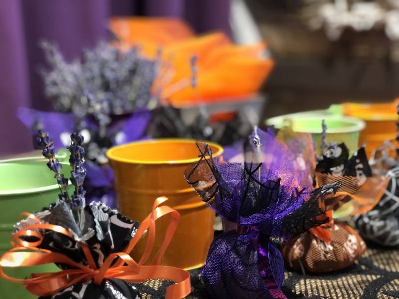 Sachets de lavande d'Halloween